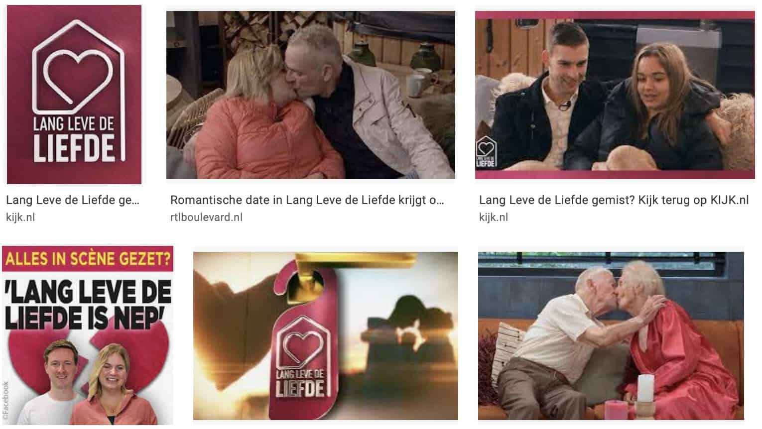 Wat is het doel van het programma lang leve de liefde?