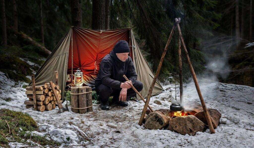 Camping de Wildernis Survival