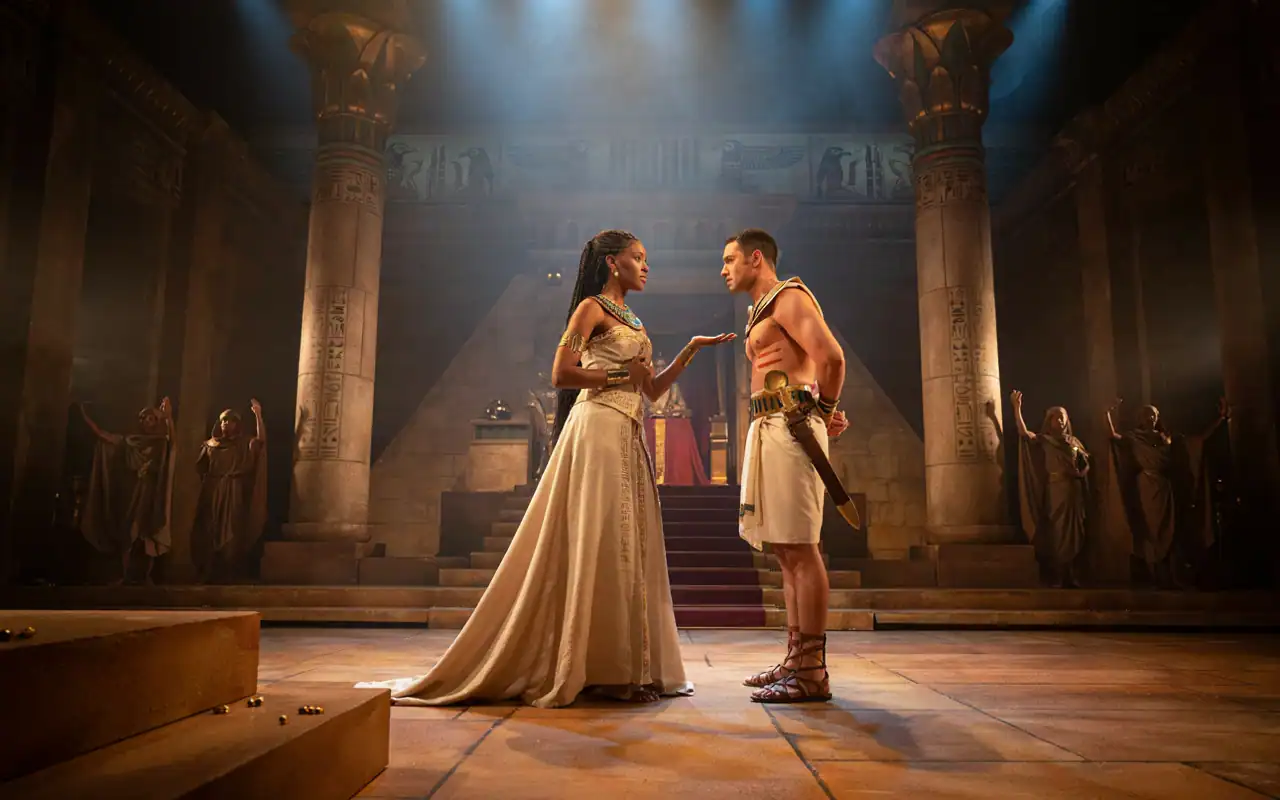Aida musical: muziek, cast, voorstelling en productie